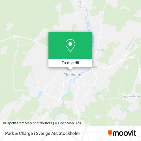 Park & Charge i Sverige AB karta