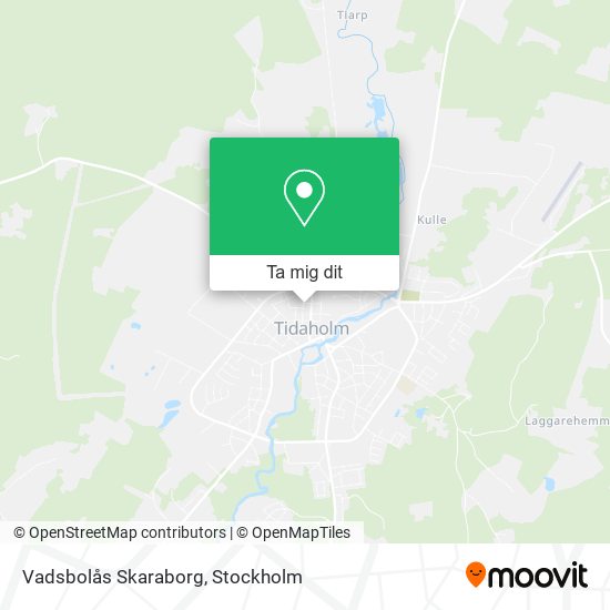 Vadsbolås Skaraborg karta