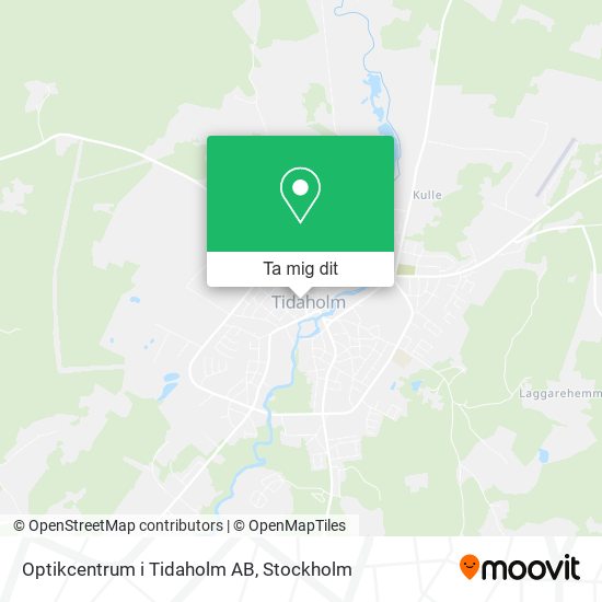 Optikcentrum i Tidaholm AB karta