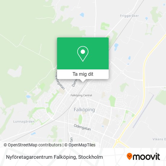 Nyföretagarcentrum Falköping karta