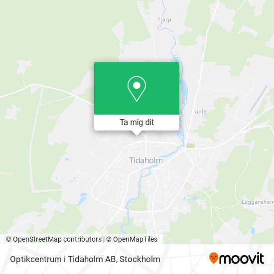 Optikcentrum i Tidaholm AB karta