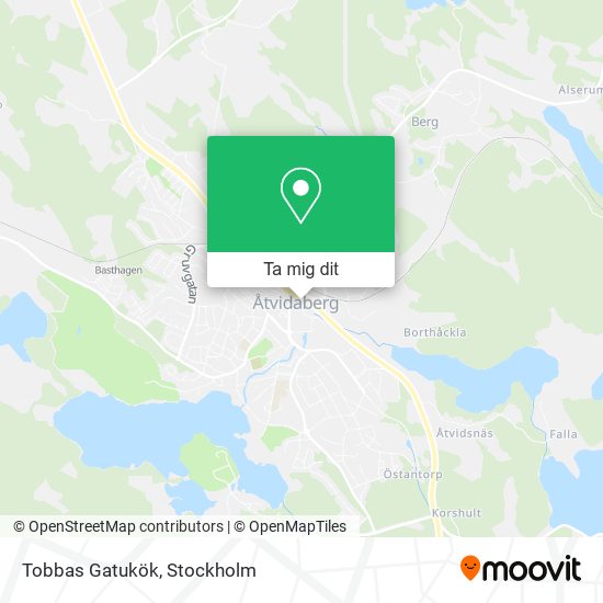Tobbas Gatukök karta