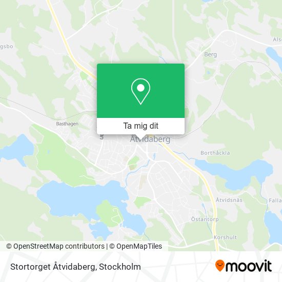 Stortorget Åtvidaberg karta