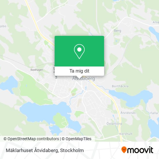 Mäklarhuset Åtvidaberg karta