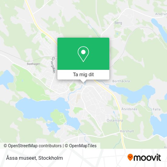 Åssa museet karta