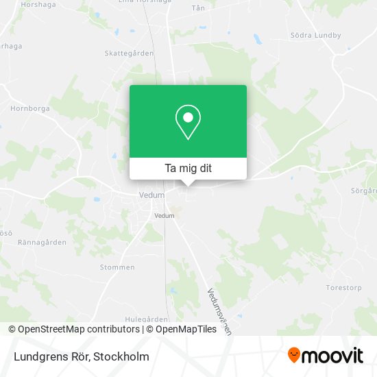 Lundgrens Rör karta
