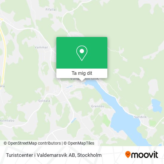 Turistcenter i Valdemarsvik AB karta