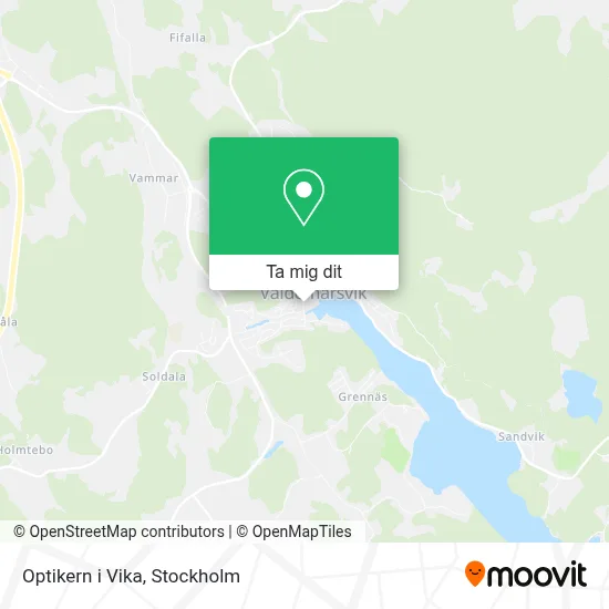 Optikern i Vika karta