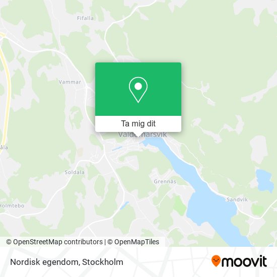 Nordisk egendom karta