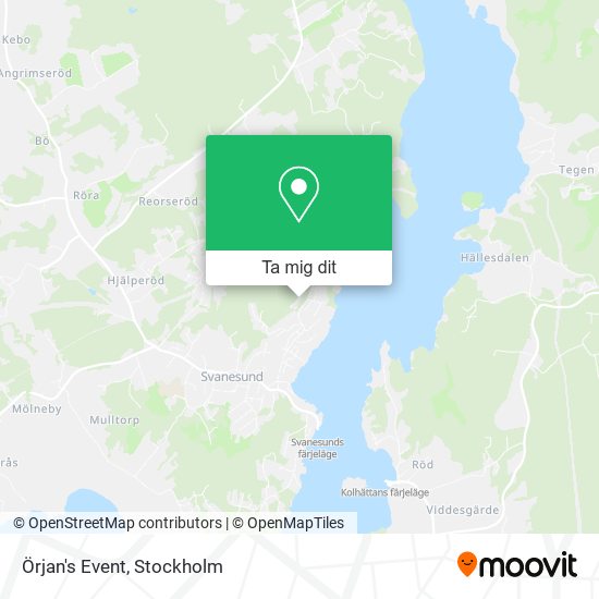 Örjan's Event karta