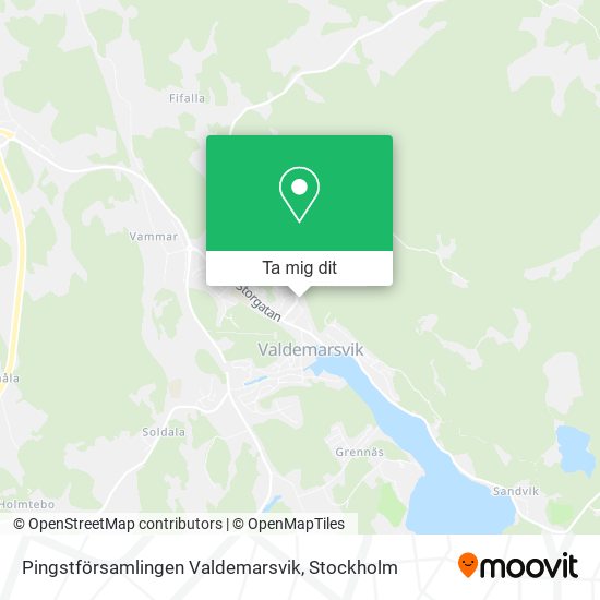 Pingstförsamlingen Valdemarsvik karta