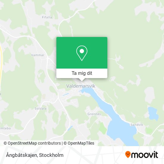 Ångbåtskajen karta