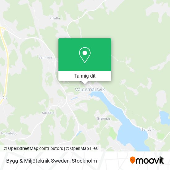 Bygg & Miljöteknik Sweden karta