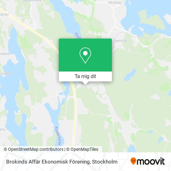 Brokinds Affär Ekonomisk Förening karta