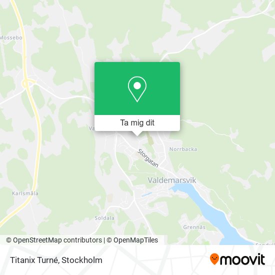 Titanix Turné karta