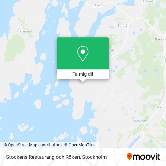 Stockens Restaurang och Rökeri karta