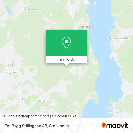 Tm Bygg Stillingsön AB karta