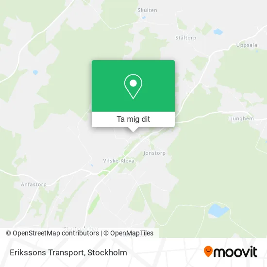 Erikssons Transport karta