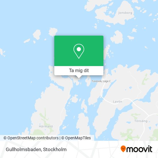 Gullholmsbaden karta