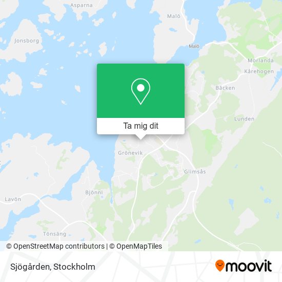 Sjögården karta