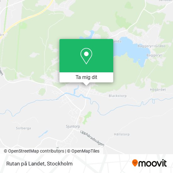 Rutan på Landet karta