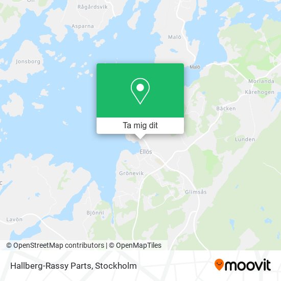 Hallberg-Rassy Parts karta