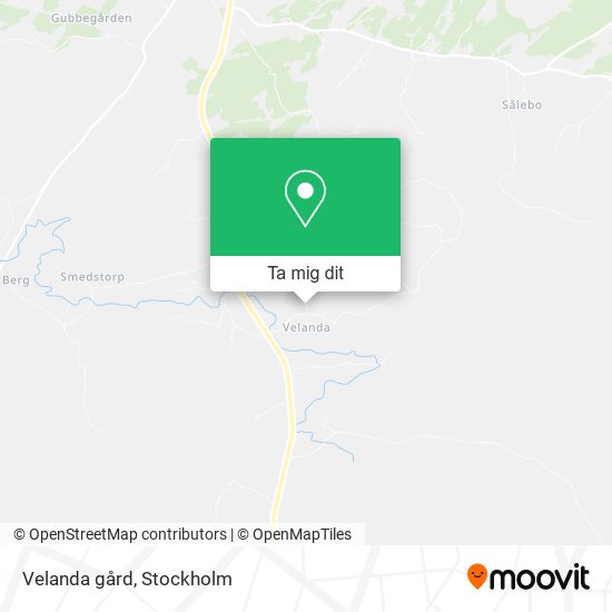 Velanda gård karta