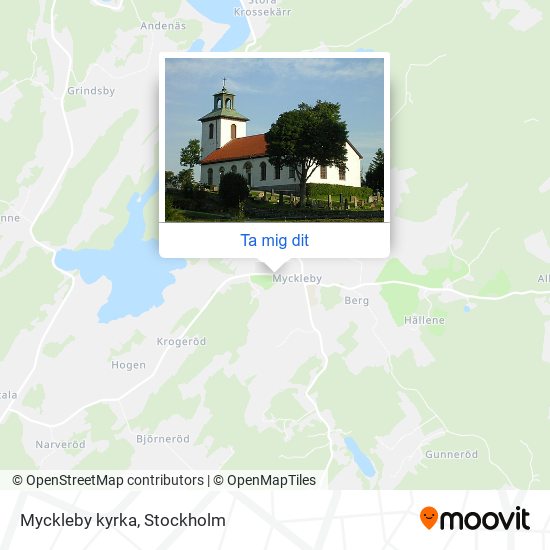 Myckleby kyrka karta