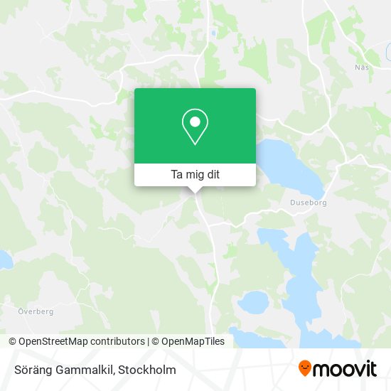 Söräng Gammalkil karta