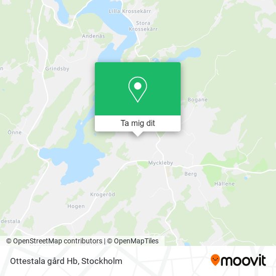 Ottestala gård Hb karta