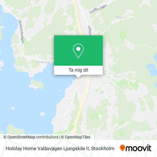 Holiday Home Valåsvägen Ljungskile II karta
