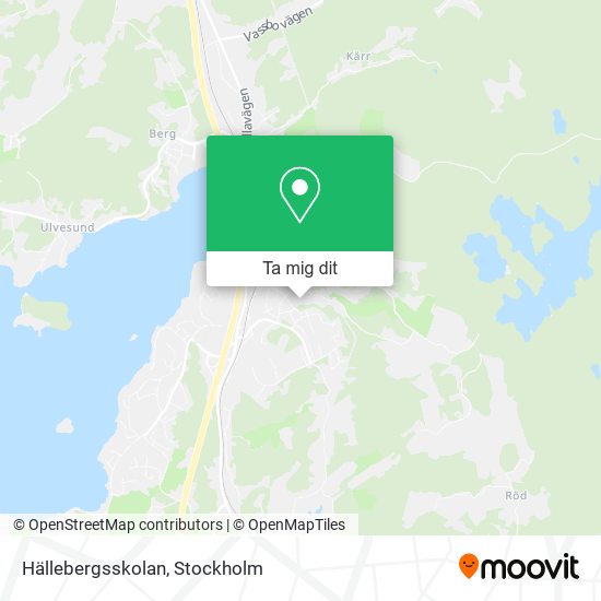 Hällebergsskolan karta