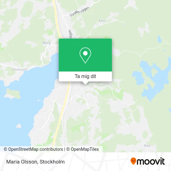 Maria Olsson karta