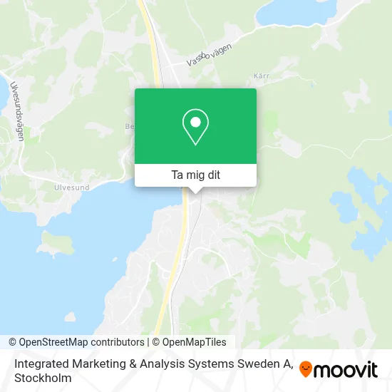 Integrated Marketing & Analysis Systems Sweden A karta