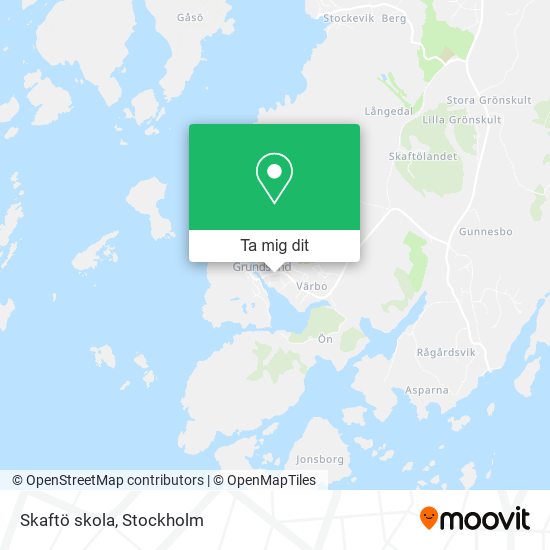 Skaftö skola karta