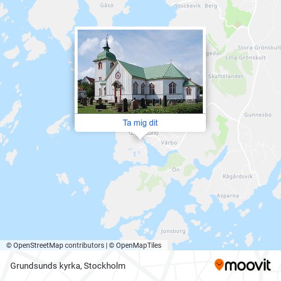 Grundsunds kyrka karta