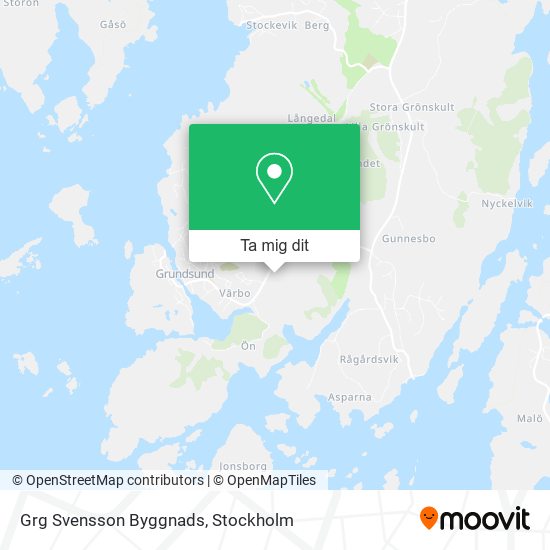 Grg Svensson Byggnads karta