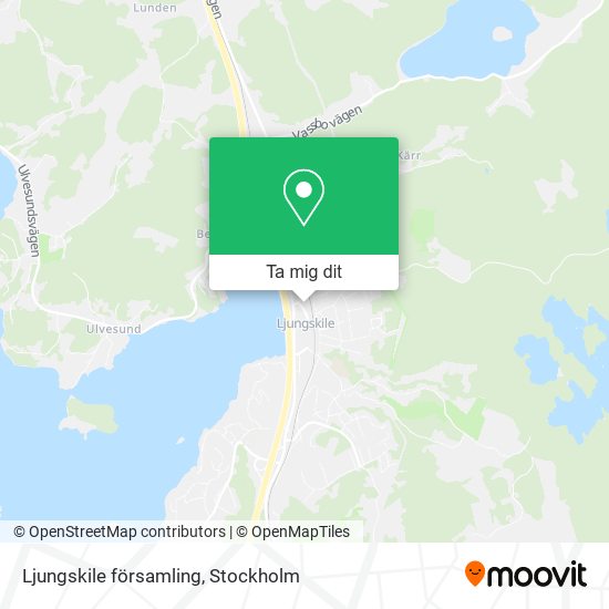 Ljungskile församling karta