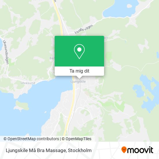 Ljungskile Må Bra Massage karta
