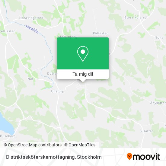 Distriktssköterskemottagning karta