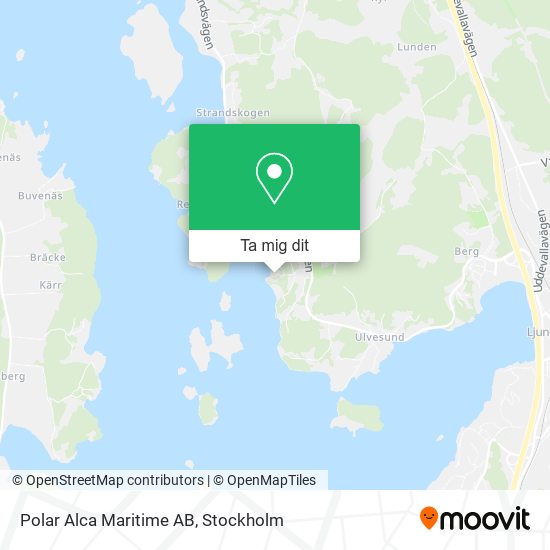 Polar Alca Maritime AB karta