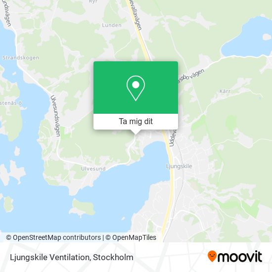 Ljungskile Ventilation karta