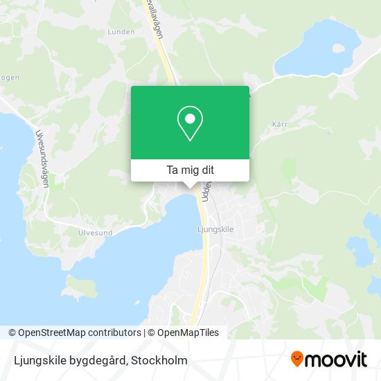 Ljungskile bygdegård karta