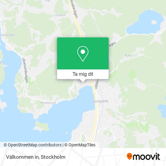 Välkommen in karta