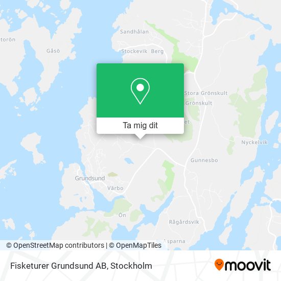 Fisketurer Grundsund AB karta