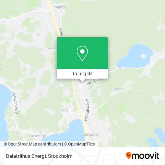 Dalaträhus Energi karta