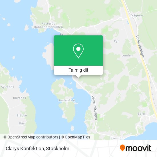 Clarys Konfektion karta