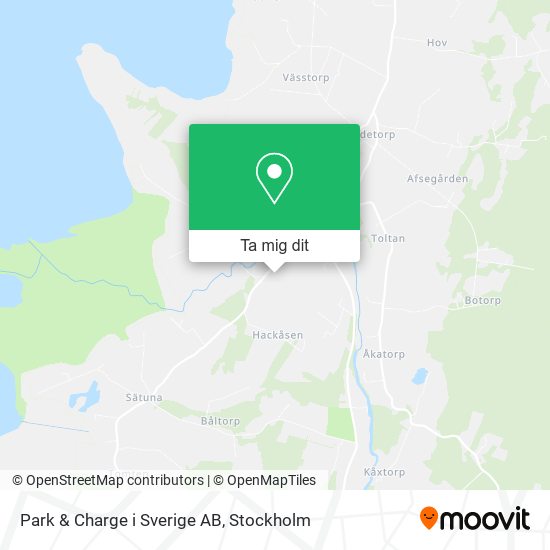 Park & Charge i Sverige AB karta