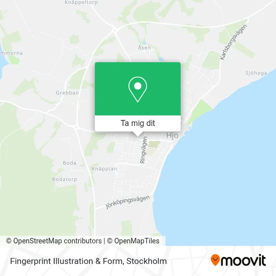 Fingerprint Illustration & Form karta