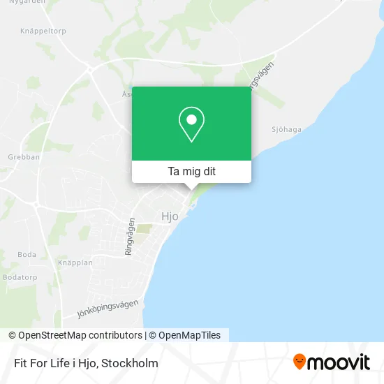 Fit For Life i Hjo karta
